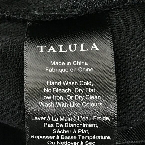 Aritzia Talula Jogger Pant Women's Small Black Ankle Rayon Lightweight Casual - Picture 8 of 12